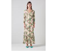 LK Bennett Dr Deborah Devore Dress Cream Taglia: 34 | Maxi abiti Outlet | Donna | Bianco