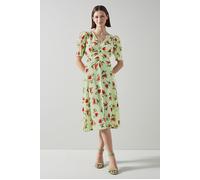 LK Bennett Dr Gabbi - Giant Poppy Green Taglia: 44 | Abiti Midi Outlet | Donna | Verde