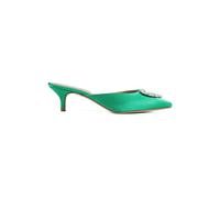 LK Bennett Estella Heart Mule Green Taglia: 38 | Infradito Outlet | Donna | Verde