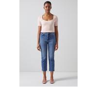 LK Bennett Fara Knitted Sweater Metallic Pink Taglia: L | Maglioni a maglia Outlet | Donna | Rosa