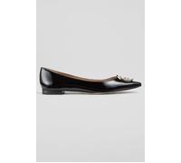 LK Bennett Lisette Pointed Ballerina Shoes Black Taglia: 37 | Ballerine Outlet | Donna | Nero