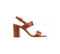 LK Bennett Raya Croc Effect Sandal Tan Taglia: 38 | Infradito Outlet | Donna | Marrone