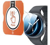 LK Confezione da 3 pellicole protettive schermbeschermer voor per Samsung Galaxy Watch 8 da 44 mm, installazione eenvoudige, krasbestendig, bubbelvrij, 9 H voor gehard glas voor Galaxy Watch 8 44 mm