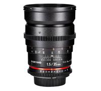 LK Samyang obiettivo 35mm t/1.5 VDSLR AS UMC II per Nikon FX