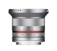LK Samyang Obiettivo Mirrorless 12mm f/2.0 NCS CS Sony E-Mount Argento