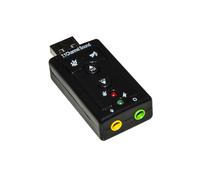 LK70777 8028400033130 SCHEDA AUDIO USB 2.0 BK PER WINDOWS 10/8/7/VISTA/XP/MAC/LI