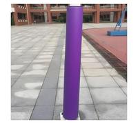 LKAMCBZMF avvolgendo Il Cuscino di Schiuma, Supporto for palo da Basket Multicolore, Diametro 3-10 Pollici, Altezza 2-8 Piedi(Purple H - 6ft,Dia 3in)