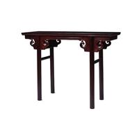 LKAMCBZMF Il nuovo altare cinese, Tavolo consolle in legno massello, altare buddista cinese, sandalo rosso, statua del Buddha in esposizione 120x40x80cm