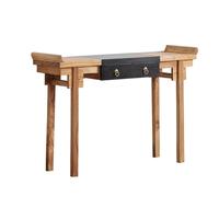 LKAMCBZMF Il nuovo altare cinese, Tavolo da Buddha in legno massello con cassetti, altare for offerte in stile cinese, 150x35x100 cm/59x14x39 pollici(A)