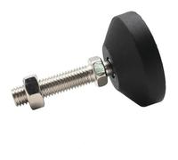 LKAMCBZMF Livellatori per mobili Piedini livellanti, 1 Pezzo Di Piedini Livellamento for Mobili Regolabili M10-M24 Base for Vite Da 60 Mm(D60xm10x50)