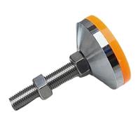 LKAMCBZMF Livellatori per mobili Piedini livellanti, 4 Piedini Regolabili Di Livellamento for Mobili Supportano Cuscinetti Smorzatori Vibrazioni M8-M20(D50xm10x80)
