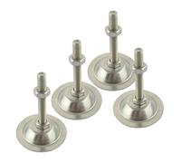 LKAMCBZMF Livellatori per mobili Piedini livellanti, 4 Poggiapiedi Regolabili for Mobili Con Base Da 47 Mm, Diverse Dimensioni Della Filettatura(M8X80MM)