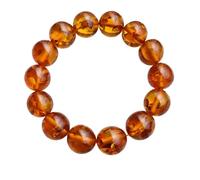 LKBEADS Bracciale in quarzo topazio blu per uomo e donna, con perline rotonde da 10 mm, bracciale elastico in pietra di cristallo, ideale per guarigione, meditazione, yoga e come regalo |LK_1B_00097
