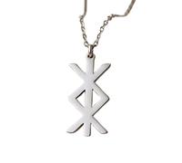 LKBEADS Collana con ciondolo minimalista in argento sterling 925 dalla forma elegante, con catena a maglia fine da 45 cm e ciondolo placcato argento. Un gioiello significativo |LKD_3DM_00909