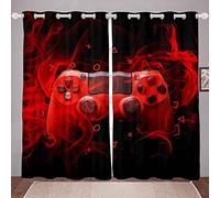 LKCD Tende Oscuranti Con Fori Per Soggiorno, Video Gamepad Lightning Gamepad 280X260Cm Tende Morbide Oscuranti E Insonorizzate Camera Da Letto, Cameretta Dei Bambini, Tema Stampa Digitale 3D