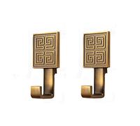LKDCNUP Appendiabiti da parete, Confezione da 2, ganci for accappatoio, gruccia for cappotti, ganci rustici