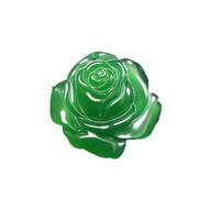 LKDCNUP Collana con talismano, Ciondolo Feng Shui, Ciondolo Feng Shui in giada verde for donna, autentico yoga, calcedonio, agata, rosa, fiore, ricco, moda, di buon auspicio