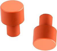 LKDCNUP Maniglie per mobili, 2 pezzi maniglie for armadi colorati for bambini camera for guardaroba tira for cassetti in lega di alluminio for bagno manopole for comò