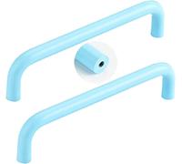 LKDCNUP Maniglie per mobili, 2 pezzi maniglie for armadi colorati for bambini camera for guardaroba tira for cassetti in lega di alluminio for bagno manopole for comò