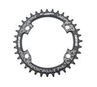 LKfjnhePF Monocorona MTB 110 BCD 110BCD Corona for Bici da Strada, Stretta e Larga Corone per Bicicletta(110BCD 4claws 36T)
