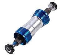 LKfjnhePF Movimento Centrale MTB Bike in Montagna Impermeabile MTB. Bici Bottom Cuscinetto Assi dell'asse Accessori for Mountain Bike Cuscinetti con Albero Solido Forte Resistente(116mm)