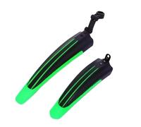 LKfjnhePF Parafango MTB 2 Pezzi parafanghi for Bicicletta parafango for Bici da Strada di Montagna Posteriore Ali for Accessori for(Green)