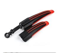 LKfjnhePF Parafango MTB 2 Pezzi parafanghi for Bicicletta parafango for Bici da Strada di Montagna Posteriore Ali for Accessori for(Red)