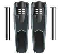 LKfjnhePF Parafango MTB Parafanghi for Bici Parafango Universale Regolabile Anteriore Posteriore for Bicicletta Anti-Schizzi for da 26 27 29 Pollici(B Set)