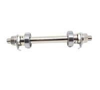 LKfjnhePF Sgancio Rapido MTB 14CM 18CM Mozzo Ruota Bicicletta ASSE Anteriore Posteriore 6000/6200 Cuscinetto Albero Pieno Leva Strumento di Riparazione Bici Accessori(Front Axles 6000)