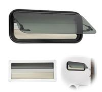 LKHDONG Finestra per camper 700 x 300 mm, esposizione a 85°, laterale con schermo, funzione blackout, esterna spinta per roulotte