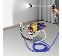 LKHDONG Spruzzatore a colori Airless 3300PSI per pitture da parete, pistola a spruzzo con tubo per progetti di pittura fai da te, vernici, smalti