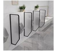 LKHGTR Schermo della Divisione del Bagno pubblico con Vetro temperato, conflitto Impermeabile per Privacy degli orinatoi, Pannello dello Schermo del divisore orinato Made in China