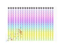 LKHLTBF 2mx2m,2Pcs,luci per Tende Intelligenti da 400 LED, luci dinamiche Fai da Te con Motivo Che Cambia Colore e Testo con Telecomando App per Decorazioni per Feste in casa per Matrimoni