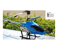LKHLTBF B,Quad Battery Package,Elicottero rc con Telecomando, Giocattolo Aereo Extra Resistente per Bambini, Modello Drone da Esterno, 3,5 canali, 80 cm, Grande Elicottero