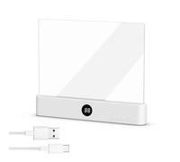 LKHLTBF Bianca,Luce di Lettura a LED, Luce Notturna, Lampada da Lettura per Studio e Famiglia, Luce Portatile per segnalibri, per Leggere a Letto, Auto, Viaggi motivazionali