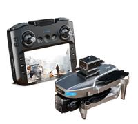 LKHLTBF Drone SG901 Max Professionale con Telecamera HD GPS, 5g WiFi FPV, Video 4k, UAV, Schermo Grande da 4,5 Pollici, Telecomando rc.,Quad Battery