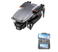 LKHLTBF Dual Battery,Nuovo Drone l600-1 GPS Professionale con Telecamera 8k, FPV Aereo Senza spazzole, Evita Gli Ostacoli con Telecomando a Grande Schermo, Pieghevole