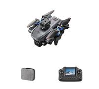 LKHLTBF Nero,Triple Battery,Drone k812 Max 4k Professionale HD con Doppia Telecamera GPS, Schermo 5g WiFi, Drone quadricottero Pieghevole brushless con evitamento Ostacoli a 360°