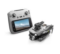 LKHLTBF Nuovo Drone k19 Max GPS Professionale con Telecamera 4k, FPV, Drone Pieghevole con Telecomando a Grande Schermo, Che Evita Gli Ostacoli,Triple Battery