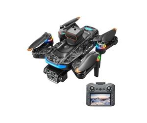 LKHLTBF Triple Battery,a 14 PRO Max Drone 8k HD Camera quadricottero con Schermo 5g WiFi Fotografia Aerea ostacolo brushless Telecomando
