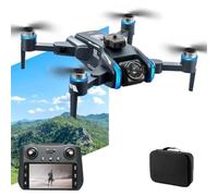 LKHLTBF Triple Battery,Drone xt808 con GPS Controllato da Schermo, WiFi, Professionale, 8k HD, Doppia Telecamera, evitamento Ostacoli, quadricottero Pieghevole Senza spazzole