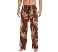 LKHVGY Pantaloni del pigiama da uomo Golden Fish Pantaloni del pigiama da uomo Lounge Pj Sleep Pants per gli uomini con tasche con coulisse S, Multicolore, XL
