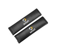 LKILFUWX 2 Pezzi Auto Imbottiture Cinture di Sicurezza, per Smart fortwo 451 450 452 453 454 Traspirante Removibile Imbottitura Cintura Sicurezza Copertura Interni Accessor