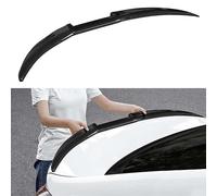 LKILFUWX Spoiler Posteriore per BMW 3 Series E46 M3 Coupe Convertible 2000-2006, Alettone Posteriore Auto Nero Lucido Labbro Bagagliaio con Design Aerodinamico Accessori Tuning Esterni