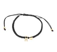 LKingel Braccialetto con iniziale a forma di cuore delicato per ragazze adolescenti, regalo dell'amicizia, regolabile, fatto a mano, intrecciato con iniziali, braccialetto da donna dalla A alla Z