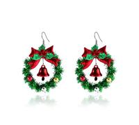 LKingel Orecchini di Natale per le donne Campane dell'albero di Natale Brutto Maglione Gingerbread Orecchini pendenti Trendy Festa di Natale Gioielli Calza Stuffers Regali di Natale 2024, Large