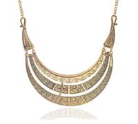 LKJAUOZ 1 Pezzi Gioielli da Donna,Gioielli di Moda da Donna,Collana Noble of the Nile, collana dorata, catene con nappe, ballo di fine anno, matrimoni di donne e ragazze