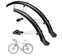 LKJAUOZ Parafango Mtb Bici Set, Universale Regolabile Parafanghi Bicicletta, Bicicletta Mudguard Anteriore E Posteriore Per Mountain Bike, Bici Da Corsa