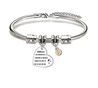 LKJHGF Bracciale Sorella Regalo Donna DBraccialetto Amico Sorella per Regali Di Compleanno Di Laurea