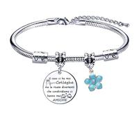 LKJHGF Braccialetto Regalo di Amicizia per Collega - Regali Natale e Anniversario